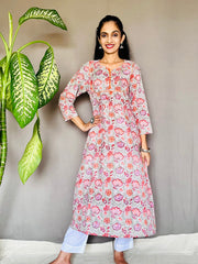 Sanganeri Print Kurti