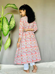 Sanganeri Print Kurti