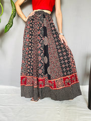 Ajrakh Printed Anarkali Skirt