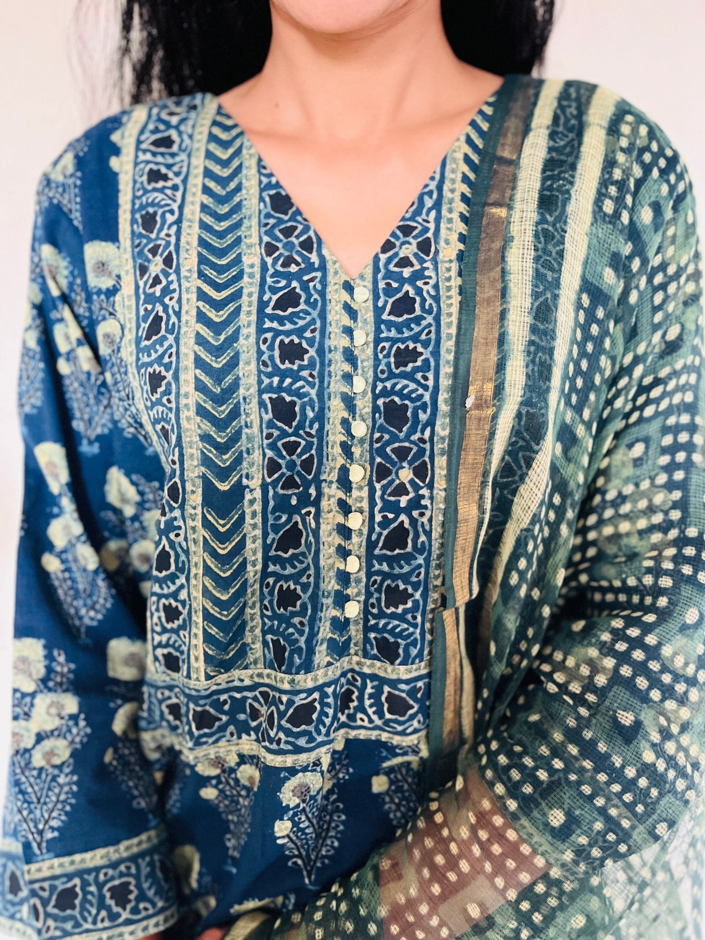 AJRAKH Print Kurti