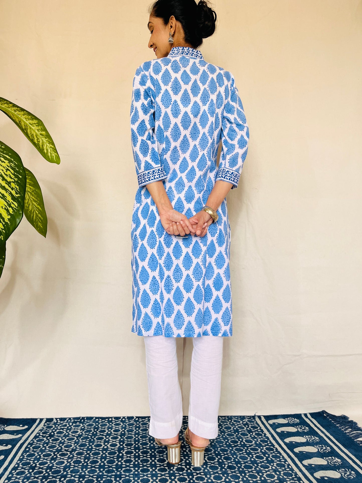 Sanganeri Print Kurti