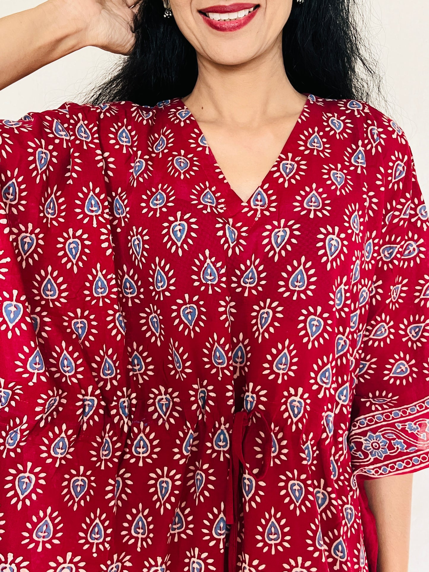 Hand Block Printed Kaftans