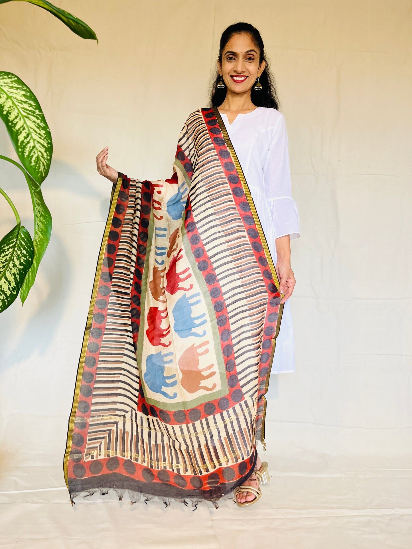 Chanderi Silk Dupatta