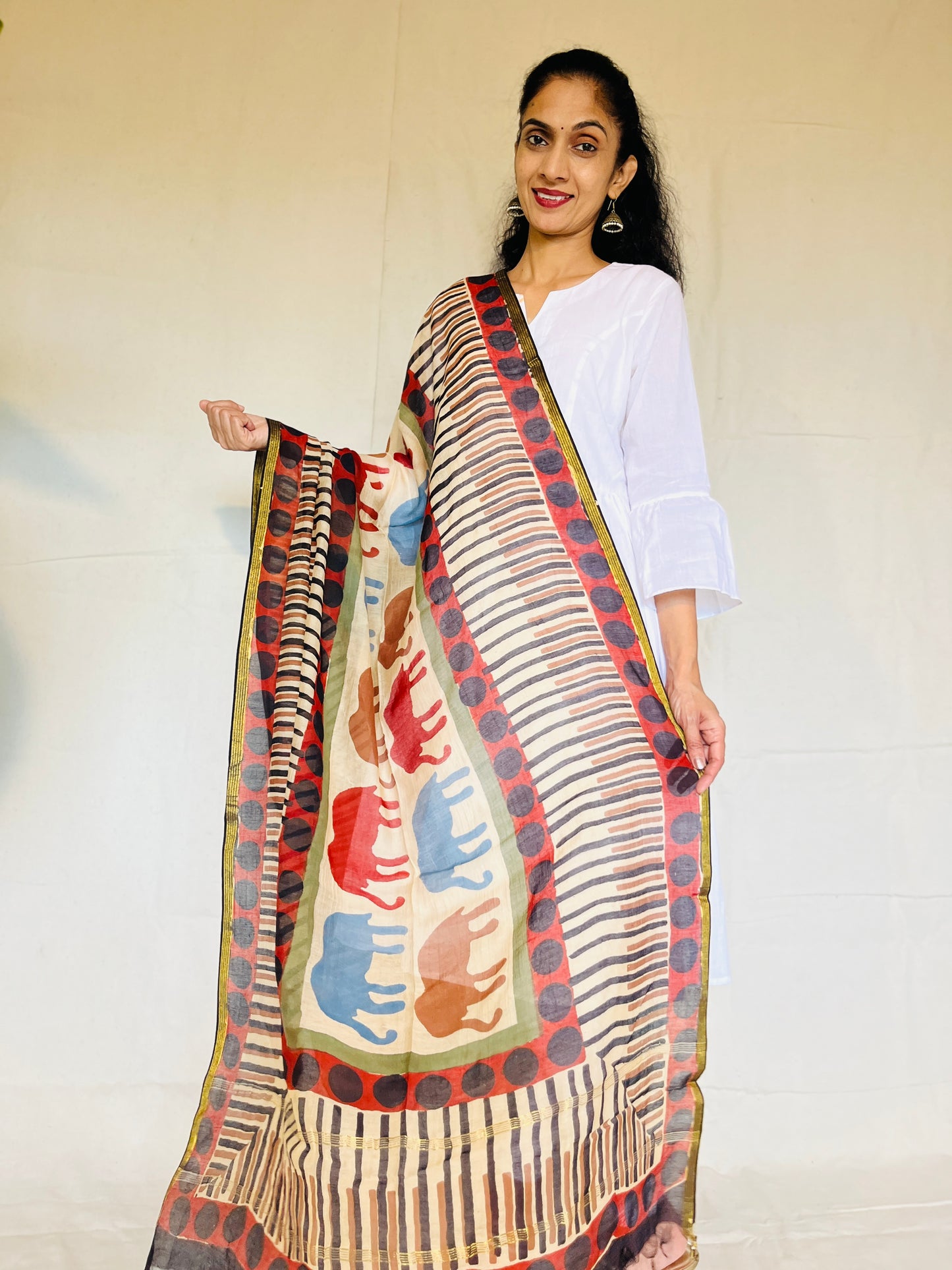 Chanderi Silk Dupatta