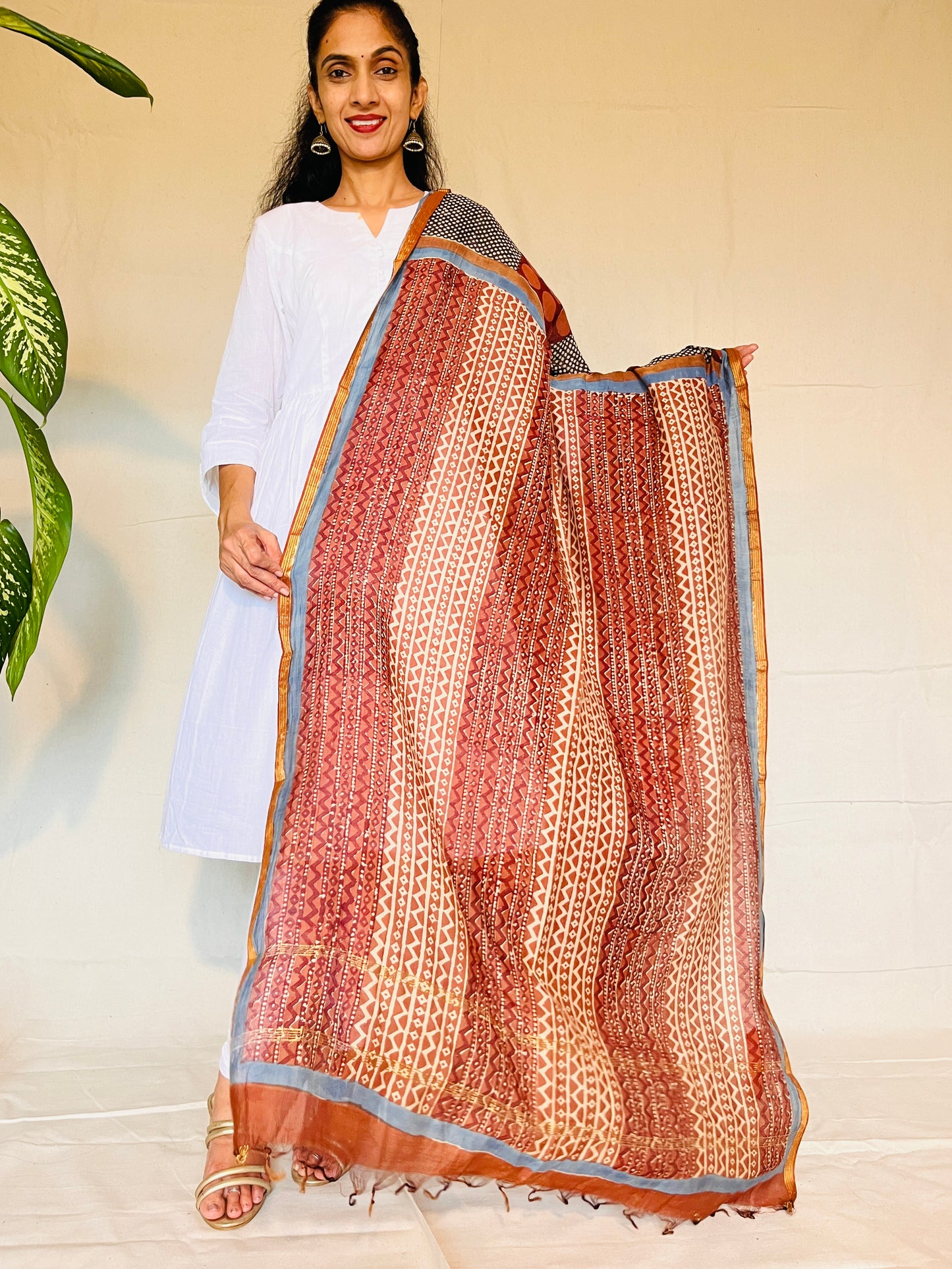 Chanderi Silk Dupatta