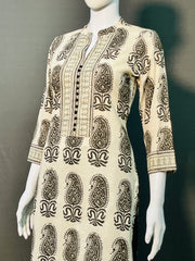 Kalamkari Hand Block Printed Kurti