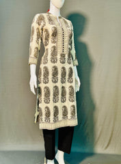 Kalamkari Hand Block Printed Kurti