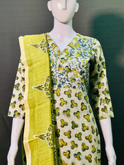 Ajrakh Dabo Printed Kurti