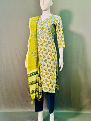 Ajrakh Dabo Printed Kurti