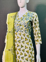 Ajrakh Dabo Printed Kurti