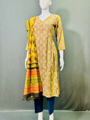 Kalamkari Hand Block Printed Kurti