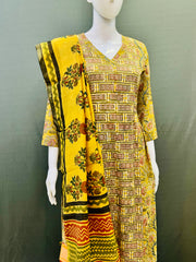 Kalamkari Hand Block Printed Kurti