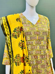 Kalamkari Hand Block Printed Kurti