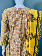 Kalamkari Hand Block Printed Kurti