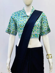 Kalamkri Collared Blouse