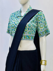 Kalamkri Collared Blouse