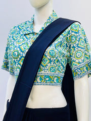 Kalamkri Collared Blouse