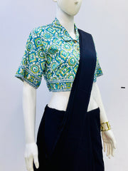 Kalamkri Collared Blouse