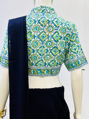 Kalamkri Collared Blouse