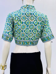Kalamkri Collared Blouse