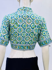 Kalamkri Collared Blouse