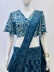 Khadi Indigo Blouse