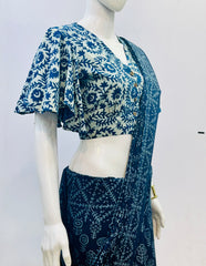 Khadi Indigo Blouse