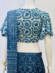 Khadi Indigo Blouse