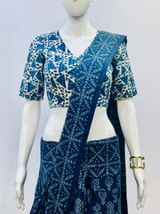 Indigo Padded Blouse