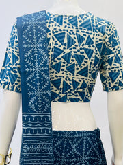 Indigo Padded Blouse