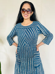 Hand Block Printed Dress