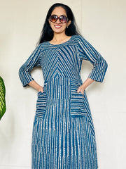 Hand Block Printed Dress