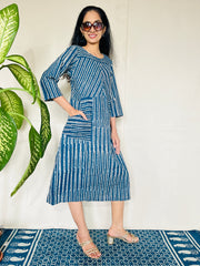Hand Block Printed Dress